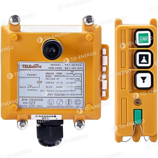 Радиоуправление TeleControl F21-2D (2 кнопки, 2 скорости)